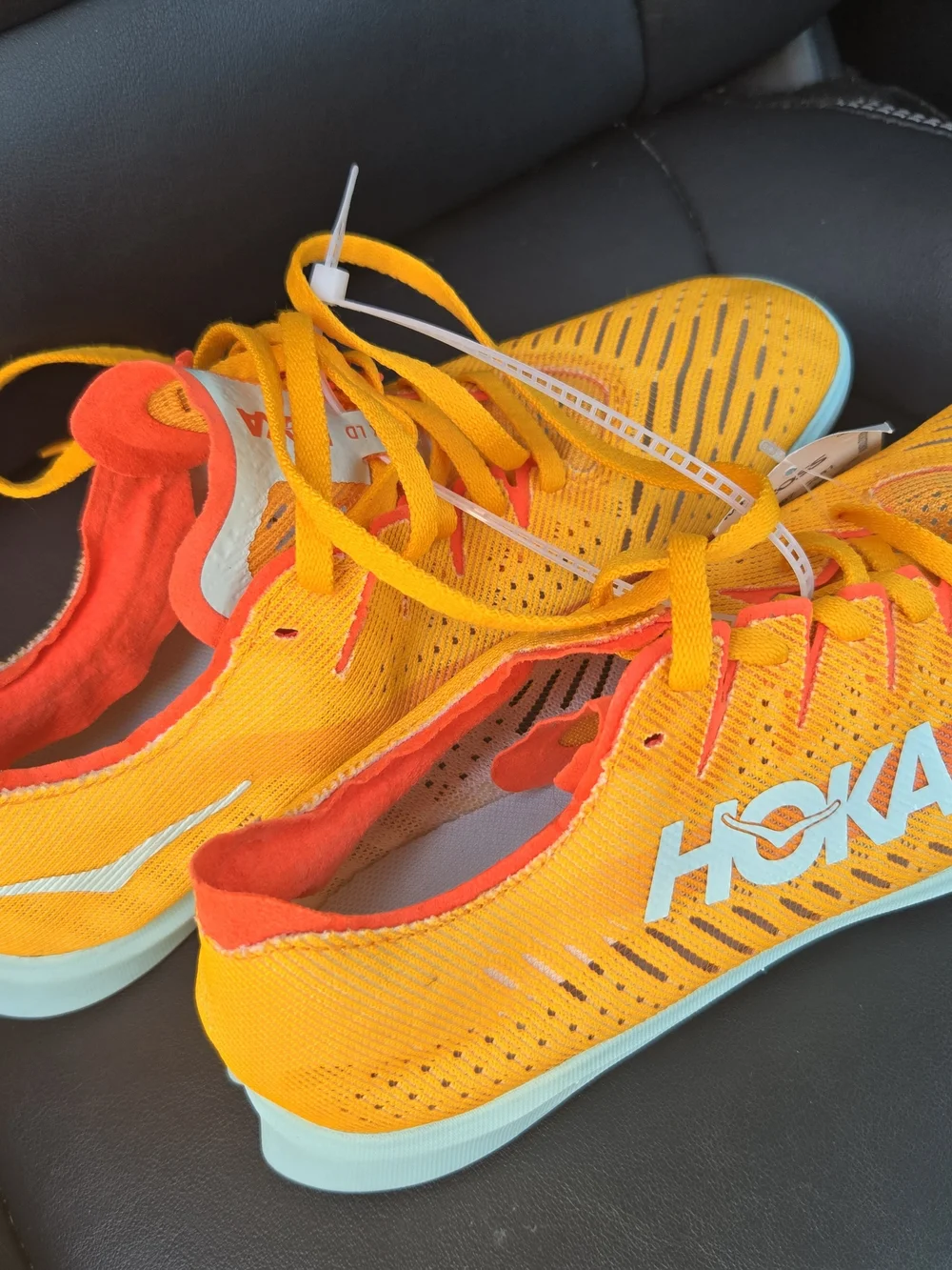 Hoka Orange Women's Track Shoes